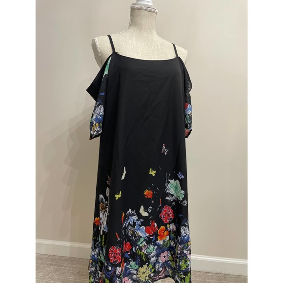 Sheath One Shoulder Chiffon Floral Print Maxi Mother of the Bride & Groom Dresses with Rhinestone Waist main image 1